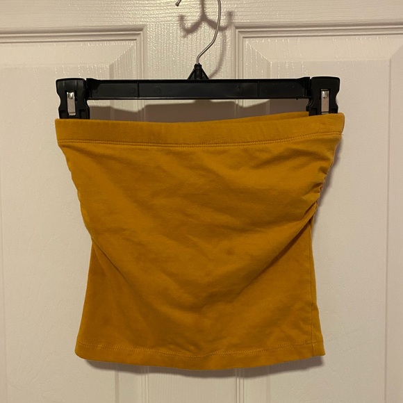 yellow/orange tube top/crop top - Picture 3 of 3